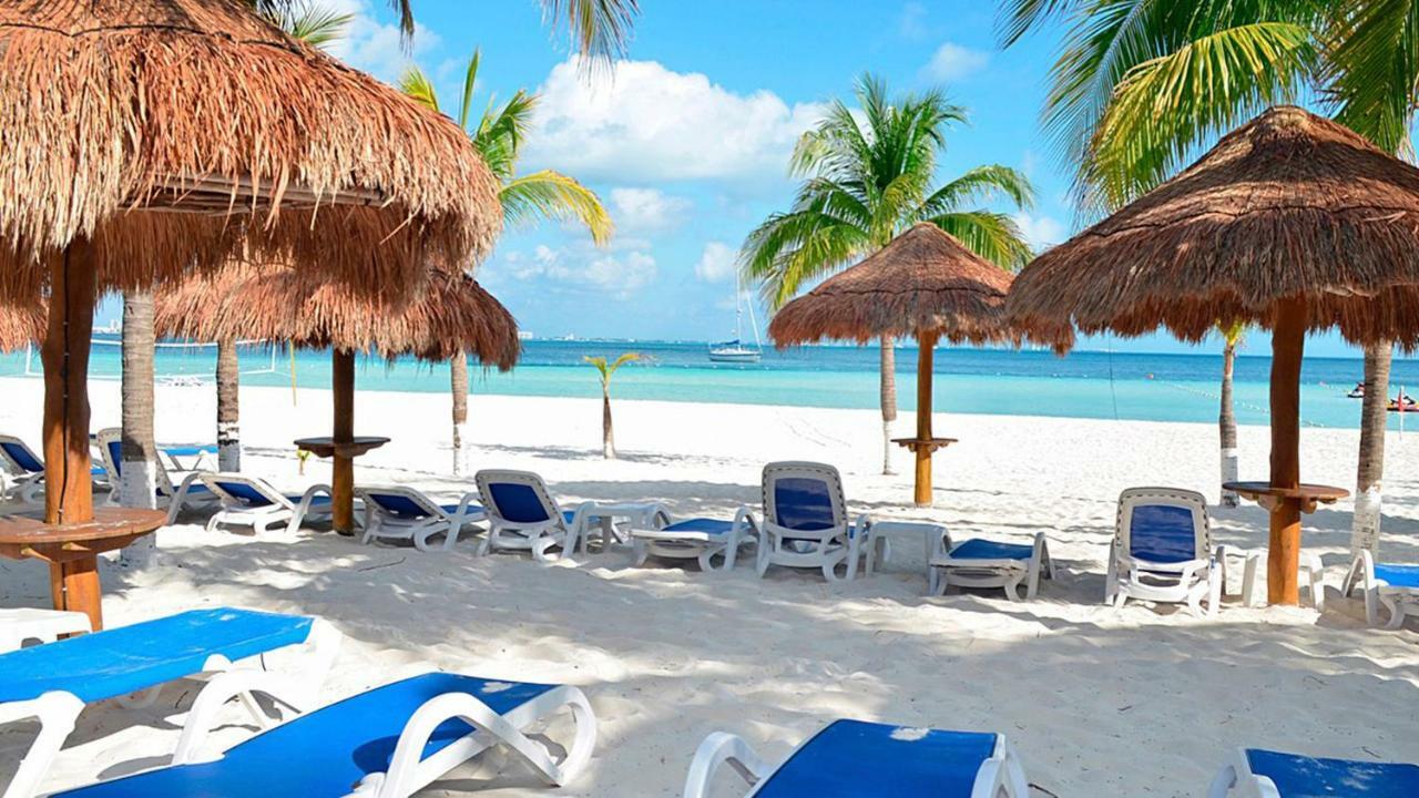Cancun Beachfront Condo Exteriér fotografie